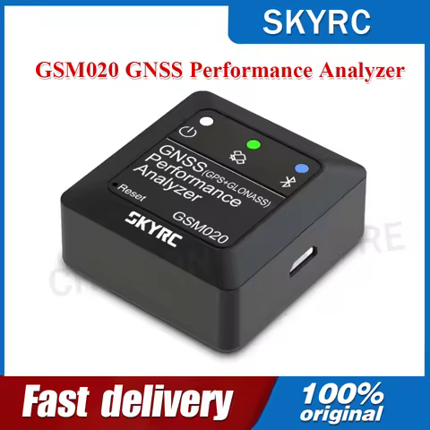 SKYRC GSM020 GNSS Performance Analyzer Power Bluetooth-compatible APP GPS Speed Meter for RC Car Hel