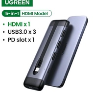 - Ugreen USB C Hub Adapter 9in1 6-in-1/ 5-in-1 Type C to HDMI USB 3.0 PD/