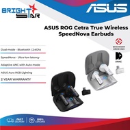 ASUS ROG Cetra True Wireless SpeedNova Earbuds - Black/White