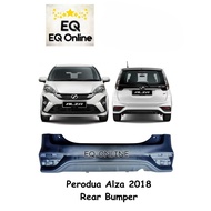 Perodua Alza 2018 Rear Bumper PP Plastic Malaysia (BUMPER BELAKANG) 2019 2020 2021 2022