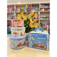 One touch Christmas set tupperware