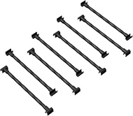 Twira Garden Arch Connectors, PE-Coated Metal Extension Poles for Walkway Tunnel, 8PCS Garden Arch T