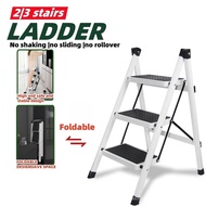 【SG Stock】2-3 Steps Ladder Step Folding Home Ladder Multifunctional Thickened Ladder