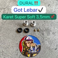 DURAL Wide Dragon Roller Double Roller/ 12/s13 - Rep Tamiya