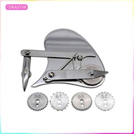 [tdraoyvr] Dotting Pen Precision Pattern Pen with Wheels Mechanical Drafting SET a