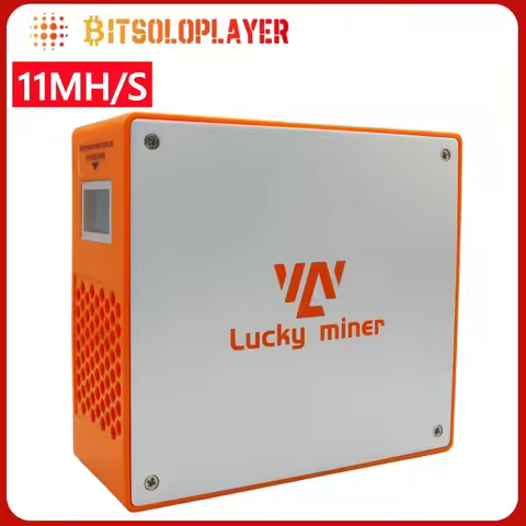 2025 Newest Lucky Miner LG07 Litecoin Dogecoin ASIC Miner, 11MH/s 12W Ultra-Low Power Home Mining wi