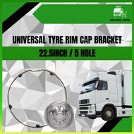 Beacon Cheras Universal Tyre Rim Bracket 22.5Inch 5Hole Aksesori Lori Cover Rim Bracket Scania Volvo