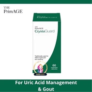 100% Original THE PrimAGE CrystaGuard [Uric Acid & Gout] (60 veg caps)