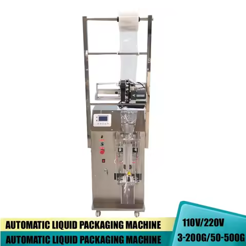 Automatic Liquid Packing Machine For Soy Sauce Vinegar Buffalo Milk Juice Edible Oil Metering Food F