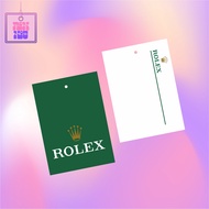 Rolex Hangtag || Watch Label || Rolex brand Label