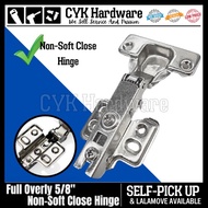 ReadyStock ~ 5/8" Full Overlay Kitchen Cabinet Furniture Concealed Door Hinge ( Standard Type)