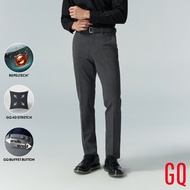 [ซื้อ 2 ลดเหลือ 2580.-] GQ Perfect Pants™ กางเกงขายาวผ้าสะท้อนน้ำ สีเทาเข้ม