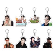 Dylan Wang He Di Actor Keychain Ideal Gift Threaded Products Girls Gift Key Chain Bag Charms Souveni