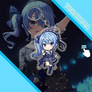 Gantungan Kunci Suisei Hoshimachi Hololive, Anime Keychain Lucu - Suisei