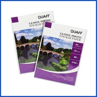 ▣ → – QUAFF GLOSSY PHOTO STICKER PAPER