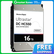 WD | ฮารดดสก SanDisk WUH721816AL5204 Ultrastar SAS HDD 16TB DC HC550 WUH721816AL5204