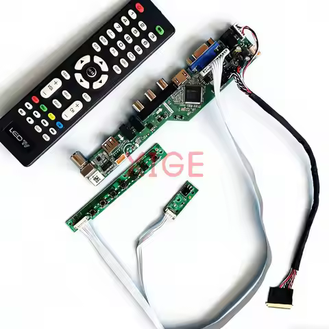 Controller Board Fit B101AW06 CLAA101NB01 B101AW03 B101AW02 1024x600 40-Pin LVDS 1024*600 HDMI+VGA+A