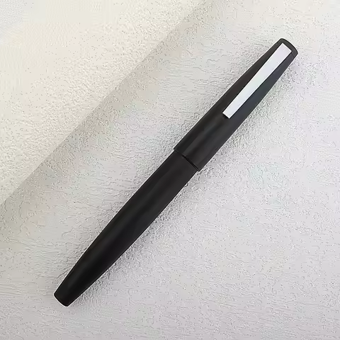 JINHAO 80 Series Fiber Black Clip Fountain Pen Extra Fine 0.38mm Nib Writing