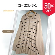 PLUSSIZE MURAH KNITWEAR PEREMPUAN STYLE MUSLIMAH KOREAN FASHION Youmi (1712)