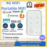 【IN STOCK】2025 NEW Mini Wifi6 Portable MiFi Poket 4G/5G Unlocked Wifi Mifi Unlocked Mobile Hotspot