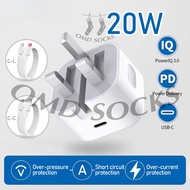 Phone 20W Fast Charger Type C Cable Fast Charging Type C to Type C USB Charger Adapter Charger 充电器 快