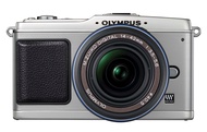 Olympus PEN E-P1 12.3 MP Micro Four Thirds Interchangeable Lens Digital Camera with 3-inch LCD and S