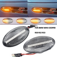 Factory Direct Sale Suitable for BMW Min R50/R52/R53Flowing Yellow Light LED Leaf Plate Edge Light S