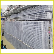 ▤ Steel Matting Vertical Garden Mesh Wire Steel Thick White Steel Matting