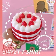 Squishy Slow Rebound Pinch Music Soft Simulation Cake Food Big Toy Fruit Decompression C0P3