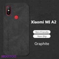 Case Xiaomi Mi A2 Soft Phone Case Camera Protection Sheep Bark Cover Leather Casing For Xiomi M1804D