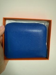 Hermes Silk in compact wallet