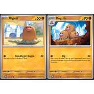 Pokemon TCG: Obsidian Flames - Diglett / Dugtrio