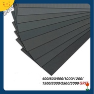 Sandpaper set with enough numbers from 400 to 3000 Grit