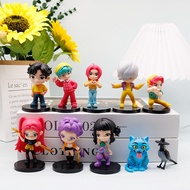 K-pop Hallyu Q Version Witch Hunters Full Set Trendy Play Doll Decoration Model Star Figure Game Mer