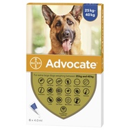 Bayer Advocate Spot on Solution for Extra-Large Dogs 25kg to 40kg