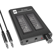 AHOYE 便攜式Hi-Fi耳機擴大器 耳機擴大機 耳擴 USB充電11.5 x 6.5 x 1.5cm 100g p01_05243384 黑色