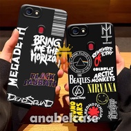 OPPO F5 F5 YOUTH F9 F9 PRO REALME 2 REALME 2 PRO Latest Fashion Case Metallic Band Motif [FY22]