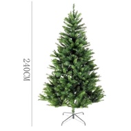 Christmas tree size 240 cm./8 feet green 240 cm./8
