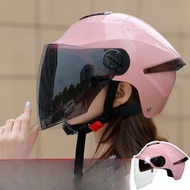 2025 3C Certified DFG Electric Battery Motorcycle Helmet for Men and Women Summer Sun Protection Nat
