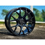 New Car Sport Rim Flow Forming RAXER WHEELS ZR72 18x8.5J 5x113 ET42 - GLOSSY BLACK