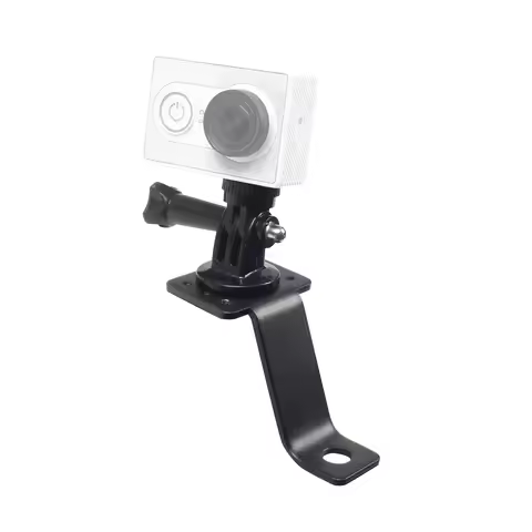 FEICHAO Aluminum Z-shaped Bracket with Screw for Gopro 9 8 7 6 5 Sport Camera Motorcycle Rearview Mi