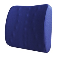 Lumbar Pillow Memory Foam Lumbar Pillow Comfortable Memory Foam Lumbar Support Pillow for Chair and Car Seat Ergonomic Design Breathable Fabric Zipper Closure for Lower
