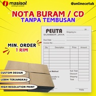 Custom Design CD Paper / Opaque Notes