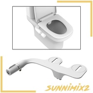 [Sunnimix2] Bidet Toilet Seat Attachment Adjustable Water Sprayer for Household Bathroom