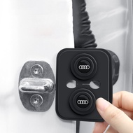 1/4Pcs Audi Silicone Car Door Lock Protection Cover Door Lock Shock Absorber Silent Accessories for 