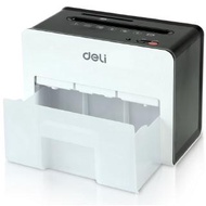 Deli 9931 White Small Desktop Silent Mini Colorful Paper Shredder Office Paper Shredder File Shredder