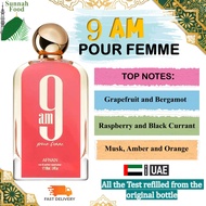 ORIGINAL DECANT AFNAN 9pm  9am  9 AM DIVE 9 AM POUR FEMME 9 PM POUR FEMME COLLECTION PERFUME