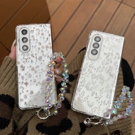 Full screen floral for Samsung zfold7 mobile phone case folding screen zfold6 protective case zfold4