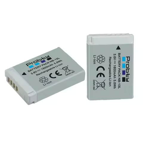 NB 13L NB13L NB-13L 1600mAh Battery for Canon PowerShot G5X G7X G9X G7 X Mark II G9 X,SX620 SX720 SX
