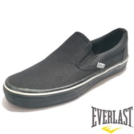 EVERLAST slip on canvas black shoes|kasut kain hitam EVERLAST